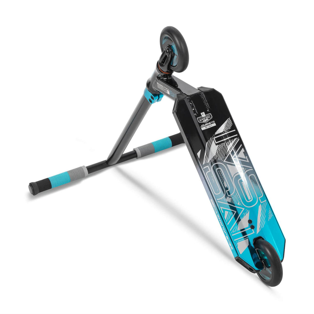 Invert Supreme Journey 1 + Mini Scooter - Tri Electro Teal/Silver/Black