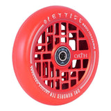 Oath Lattice 110mm Wheels - Red