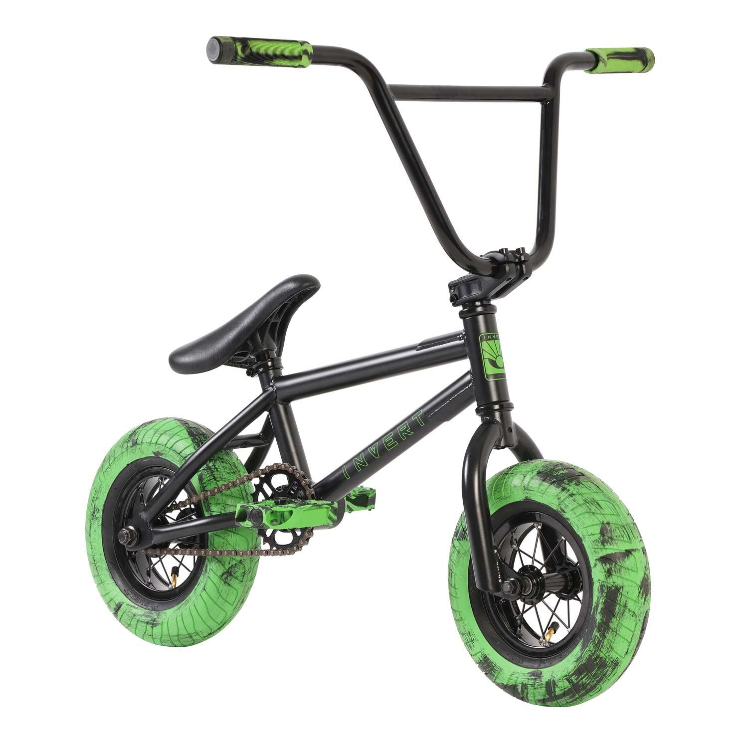 Invert Supreme Mini BMX Black Green Rideminded