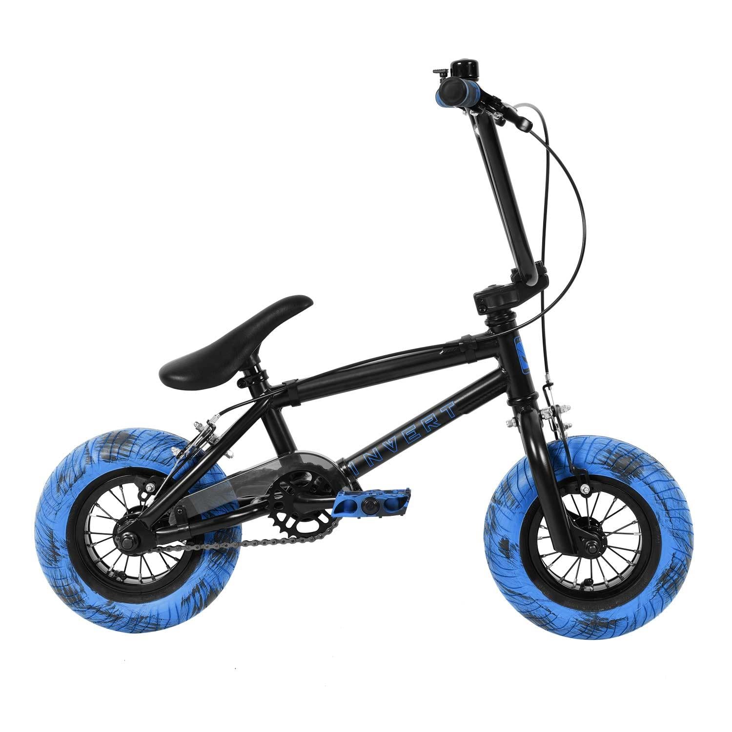 Invert Supreme Mini BMX Black Blue Rideminded