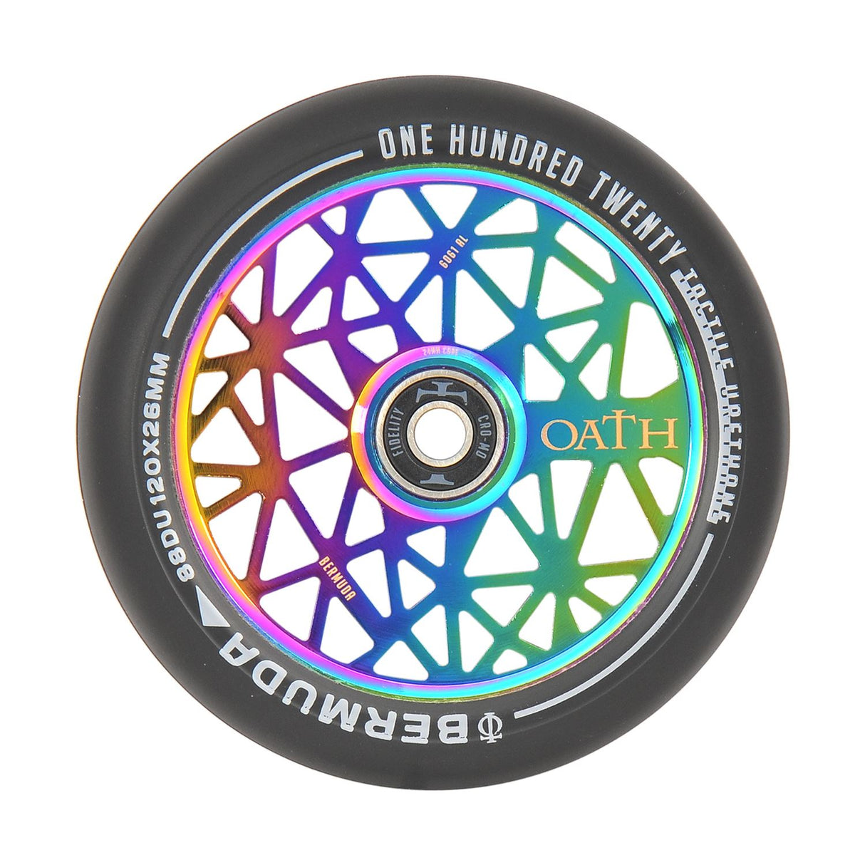 Oath Bermuda 120mm Wheels Neo Chrome