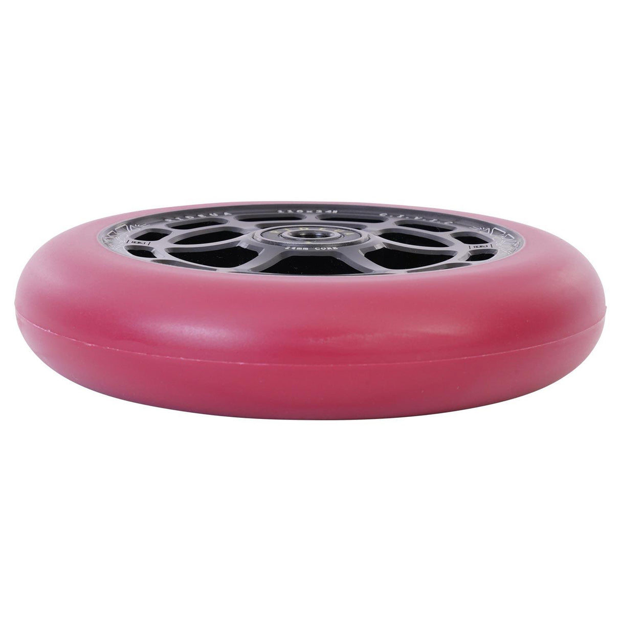 urbanArtt Civic 110 x 24mm Wheels - Black/Autumn Red