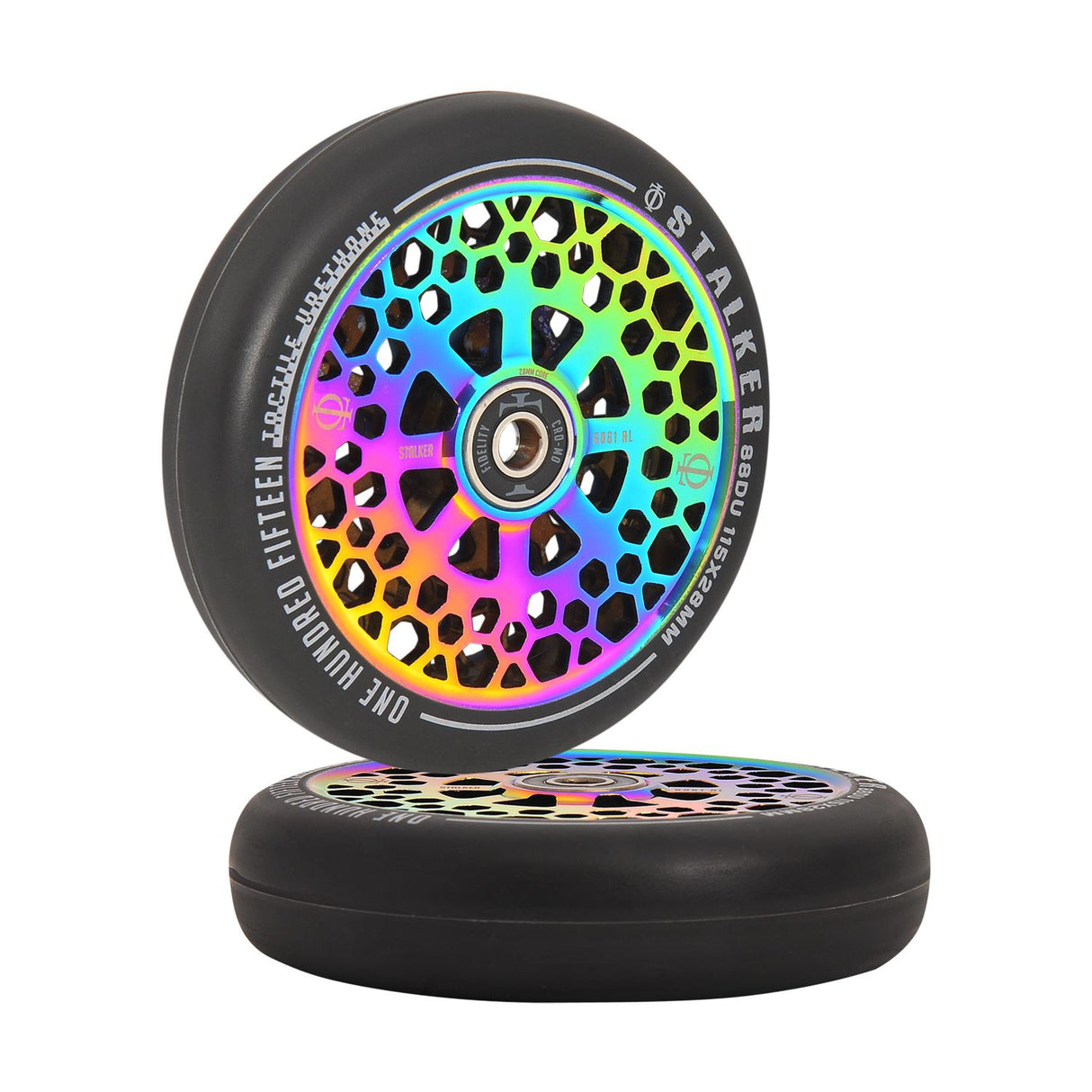 Oath Stalker 115mm x 28mm Wheels - Neo Chrome