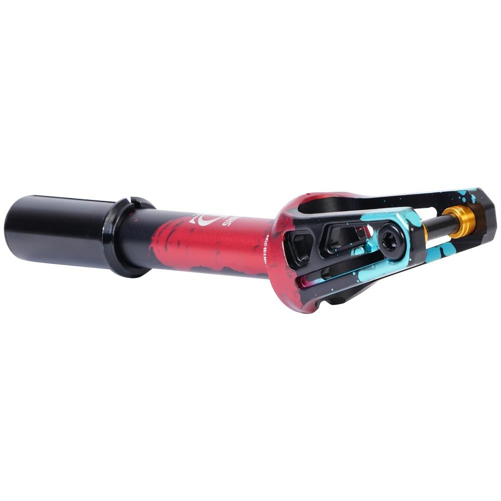 Oath Shadow IHC Fork - Black/Teal/Red