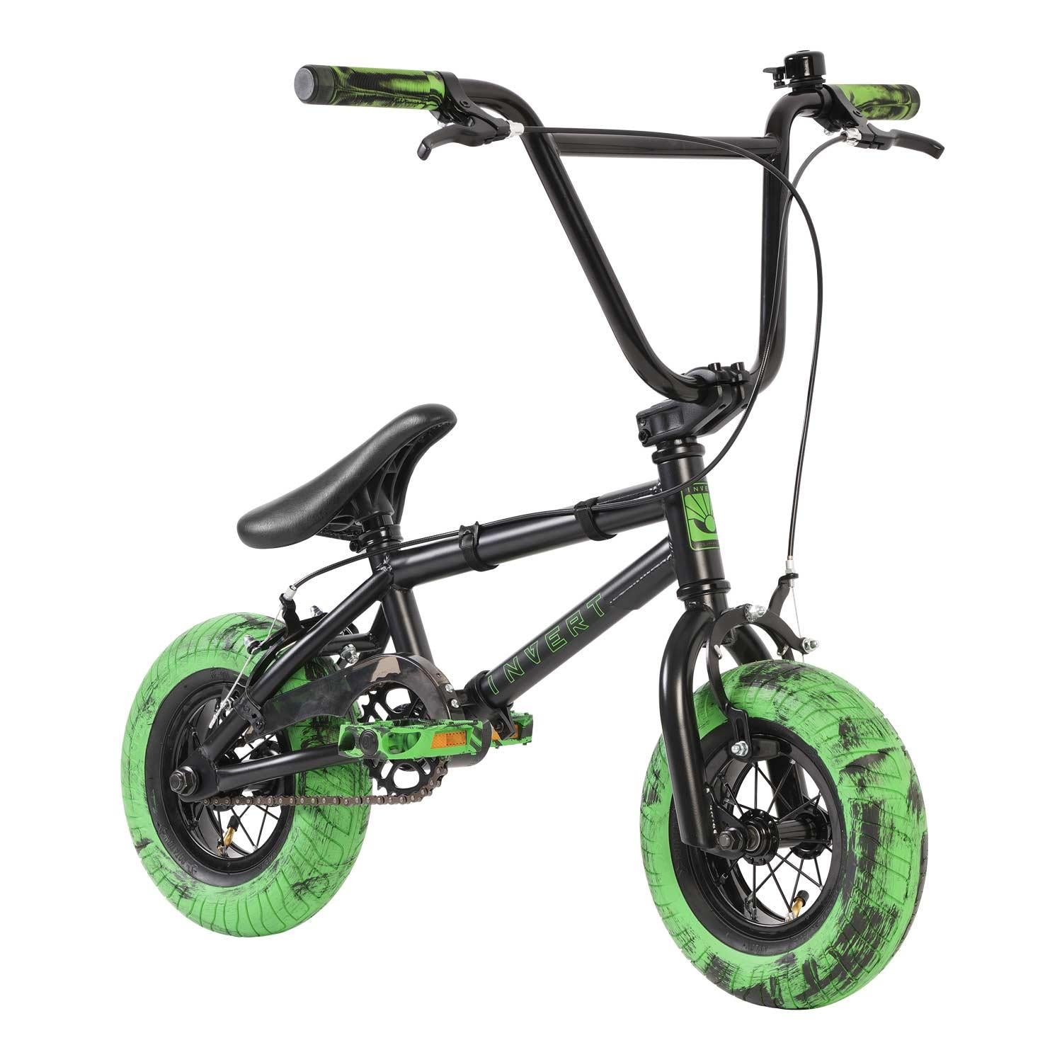 Invert Supreme Mini BMX Black Green Rideminded