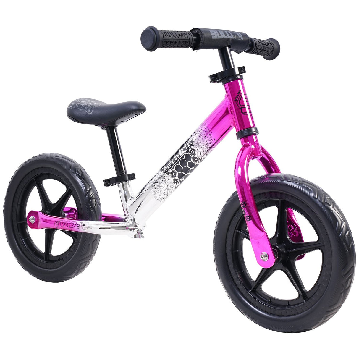 Sullivan Evade 12" Balance Bike Pink/Black/Silver