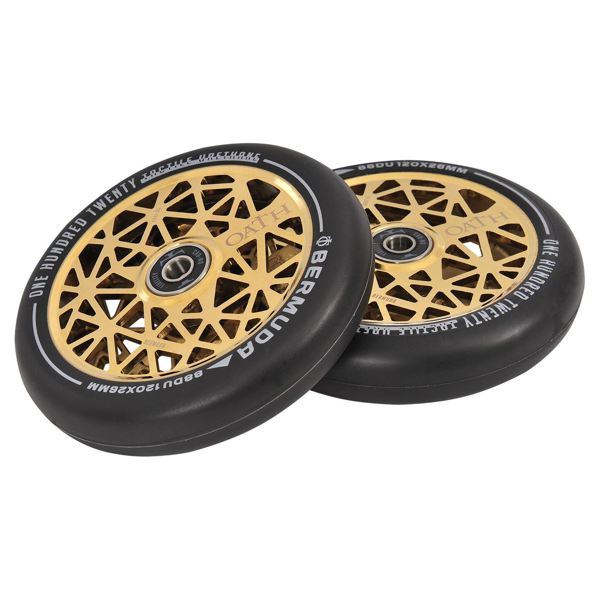 Oath Bermuda 120mm Wheels Neo Gold