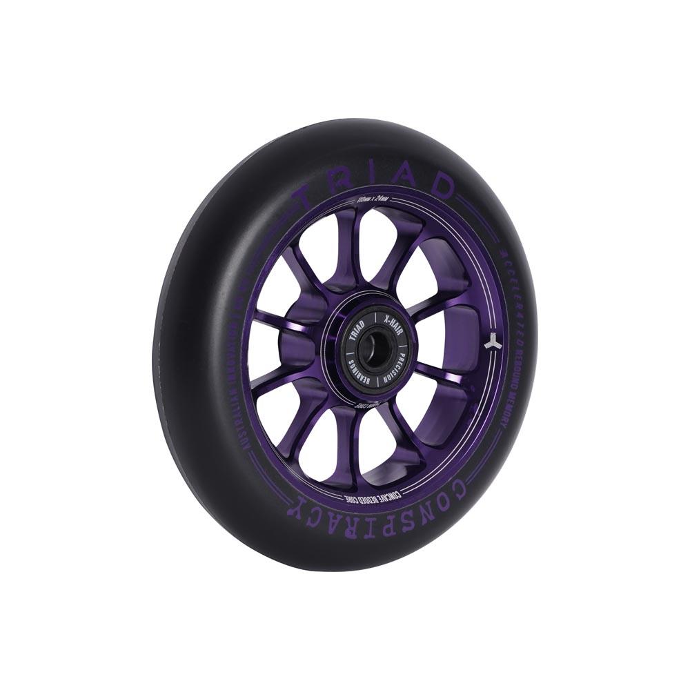 Triad Conspiracy Wheels 110mm x 24mm - Ano Purple