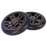 Oath Binary 110mm x 24mm Wheels - Black/Orange