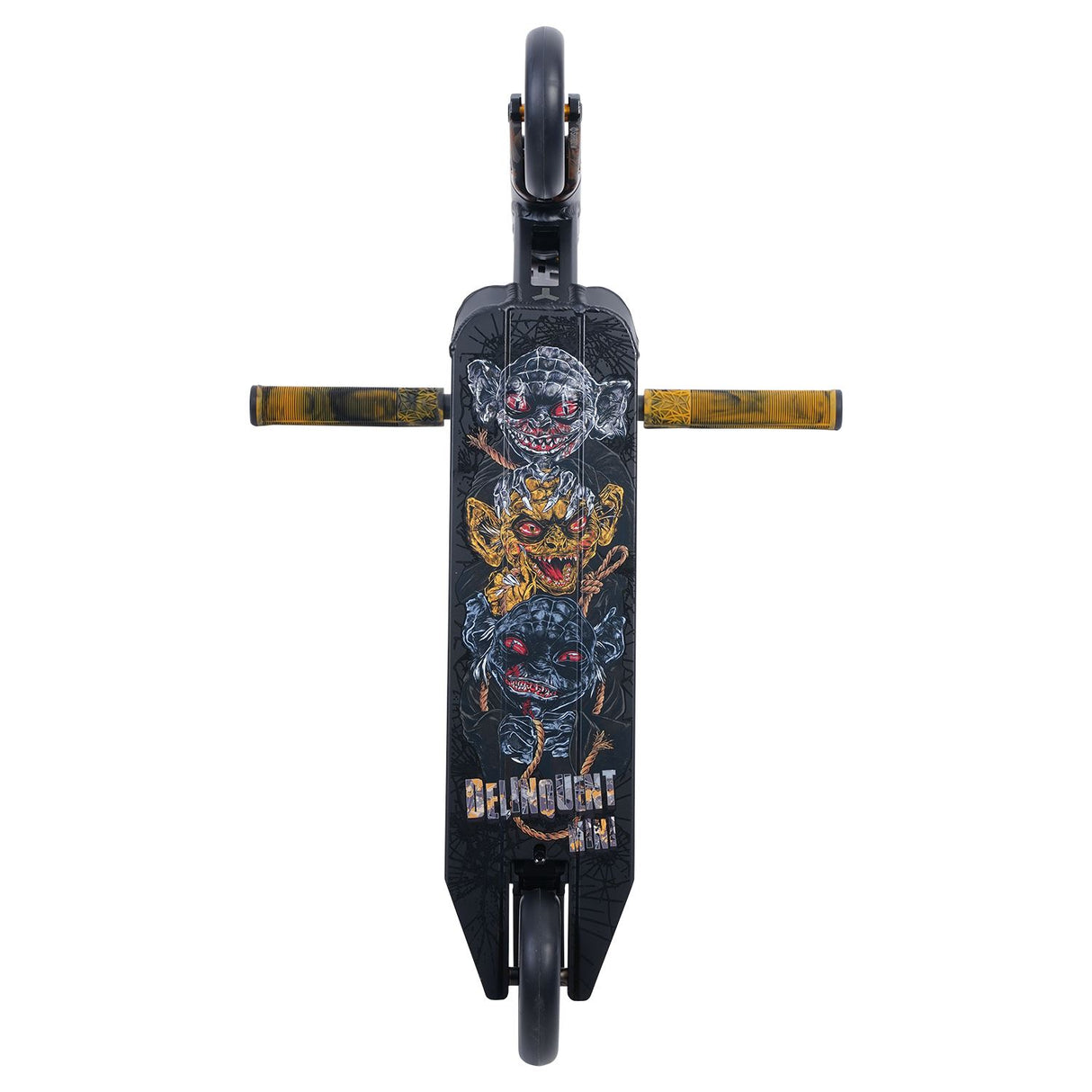 Triad Psychic Delinquent Mini Complete Scooter - Black/Gold/Grey/Goblin