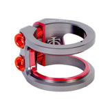 Oath Carcass 2 Bolt Clamp - Red/Titanium