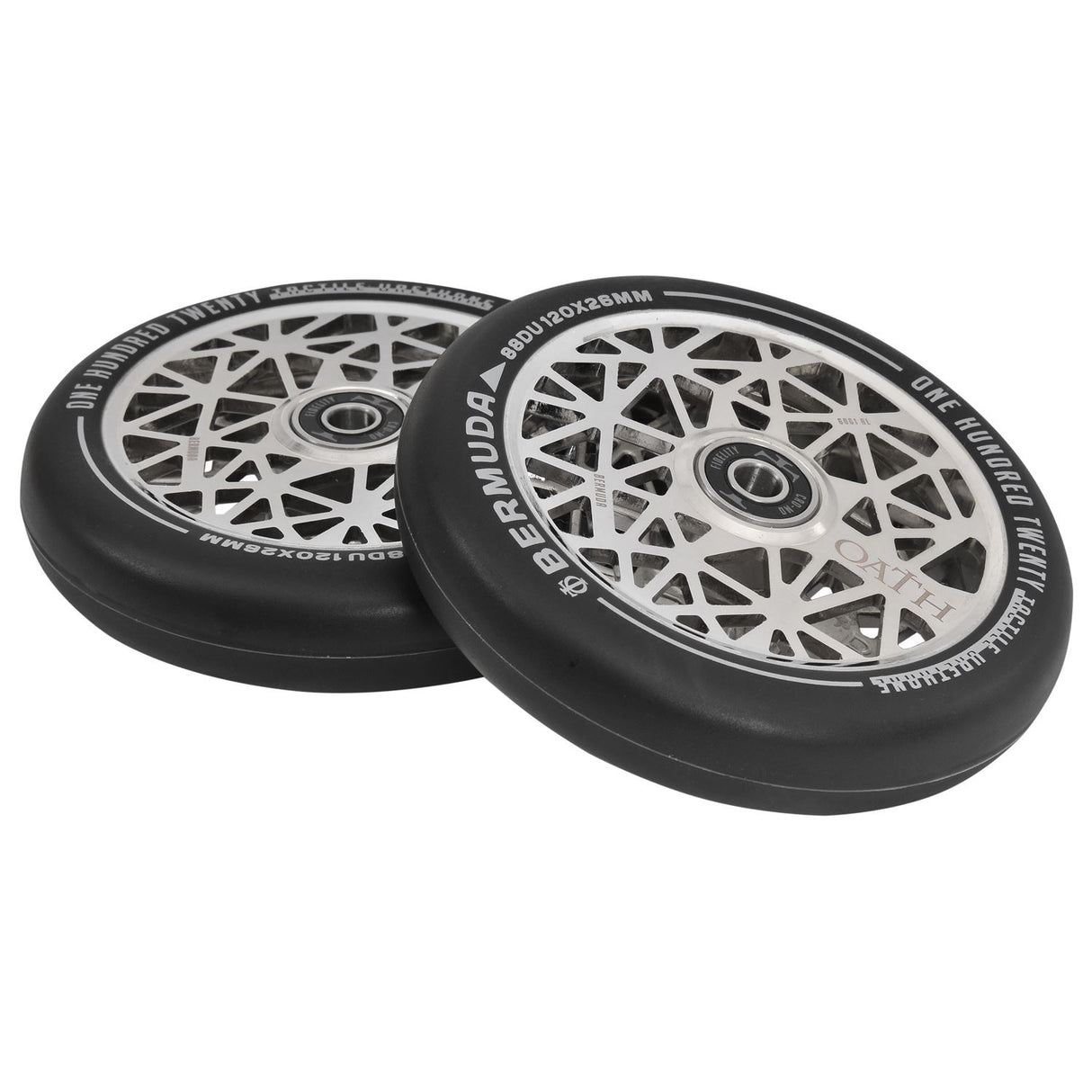 Oath Bermuda 120mm Wheels Neo Silver