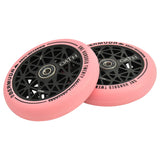 Oath Bermuda 120mm Wheels - Anodised Black/Pink