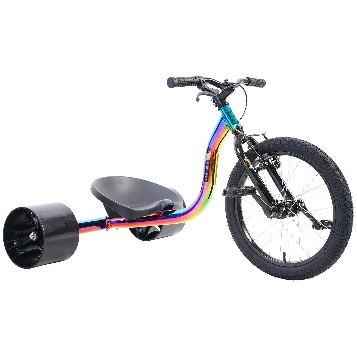 Sullivan Junior 18 Big Wheel Drift Trike Neo Black