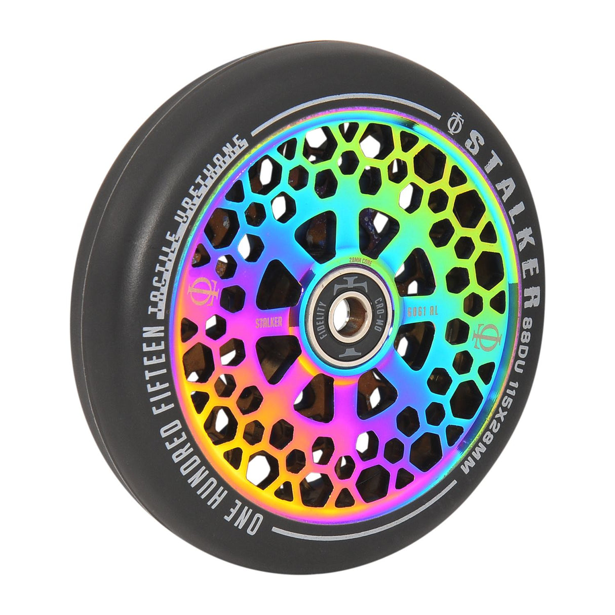 Oath Stalker 115mm x 28mm Wheels - Neo Chrome