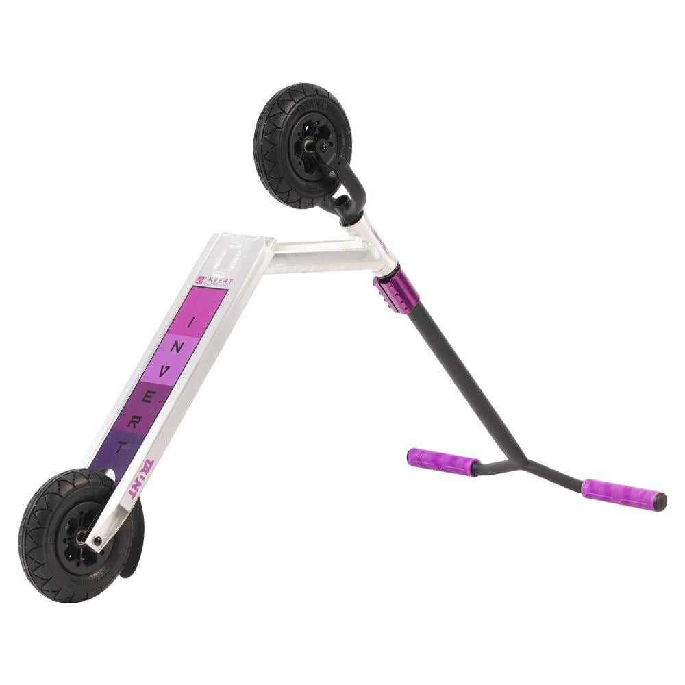 Invert Supreme Taunt Dirt Scooter - Raw/Pink/Purple