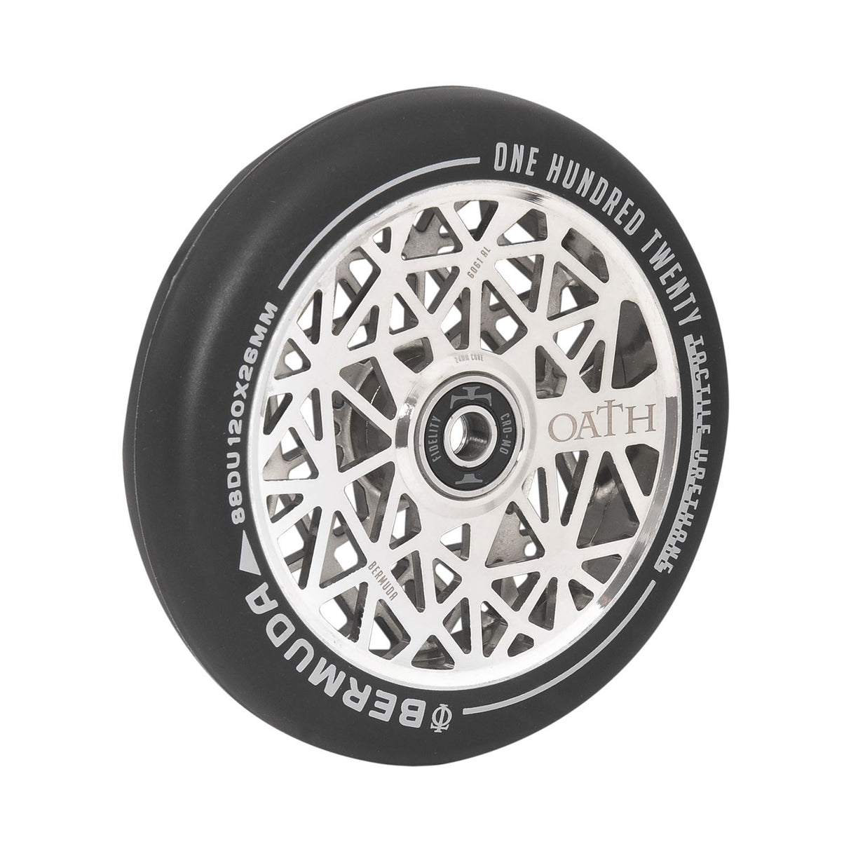 Oath Bermuda 120mm Wheels Neo Silver