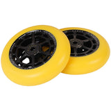 urbanArtt Civic 115 x 30mm Wheels - Black/Yellow